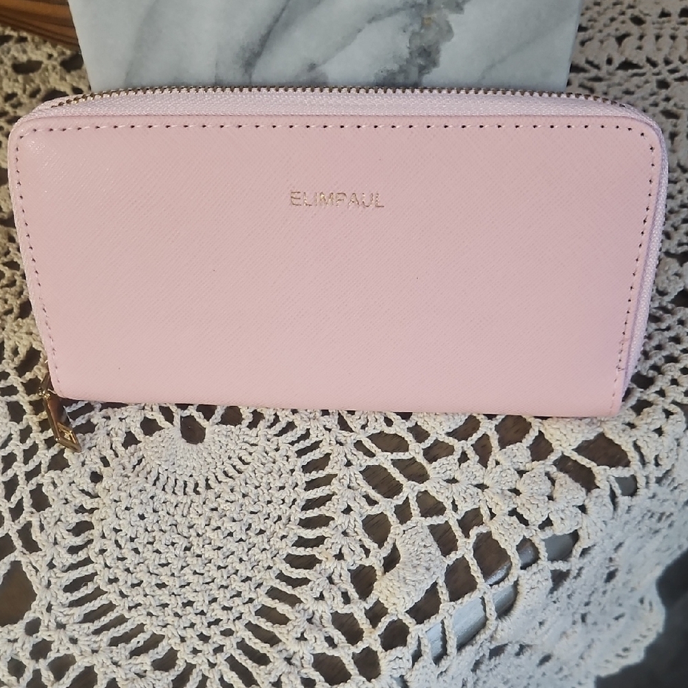 Elegant Pink Wallet by